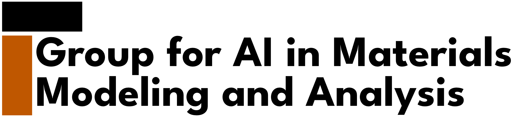 Group for AI in Materials Modeling and Analysis